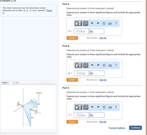 The sheet metal part has the dimensions shown. Determine the 